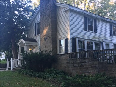 Side view of home