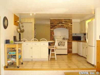 Kitchen Fresh paint - lots of cabinetry plus pantr