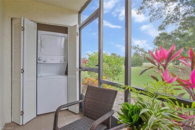 convenient laundry closet