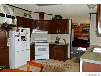 Kitchen. Kitchen appliances incl propane stove, re