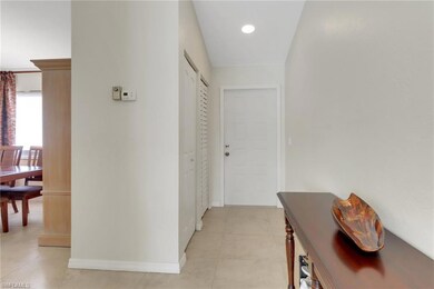 Front Entry with closet/storage space