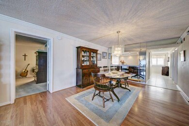 Dining Area with pass thru to Kitchen