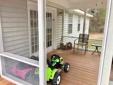 Screened in porch