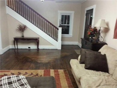 Living Room. living room showing newly refinished 
