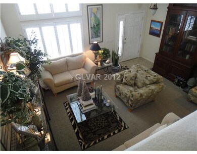 Living Room. Living Room/ Vaulted Ceiling Plantati