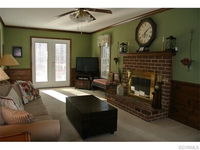 French Doors out to rear deck