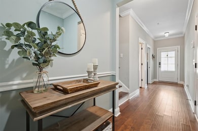 Spacious foyer
