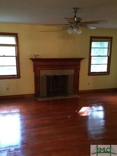 Living room with wonderful fireplace