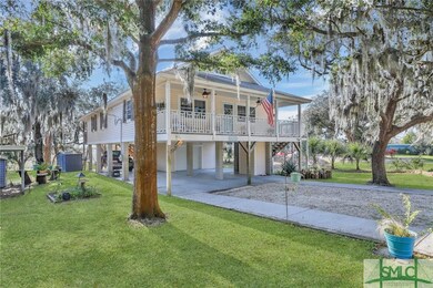 Wonderful marsh and creekfront home nestled among 