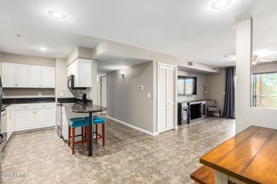 Kitchen, Living, Dining
