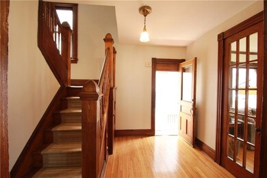 Light filled foyer!