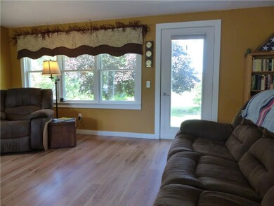 Front entrance to Living room.