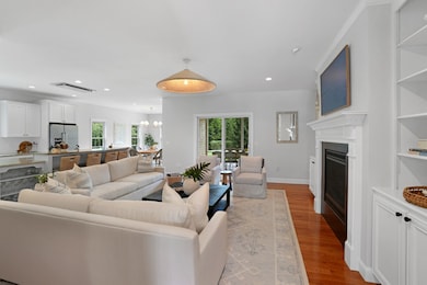 Living Room With Gas Fireplace