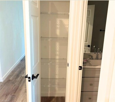 Pantry with a sink
