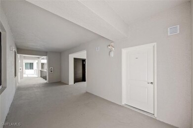 Spare room featuring visible vents