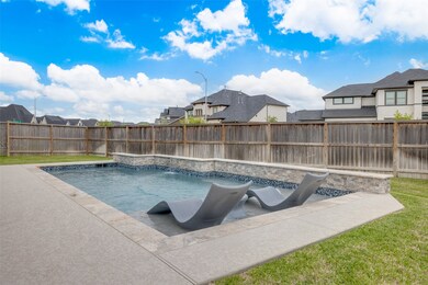 In ground Pool on side of house