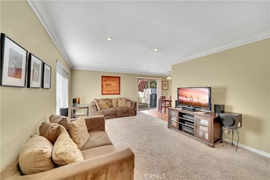 Perfect for moving in and just adding your own style when the colors are neutral like this. Nice use of crown molding and base.