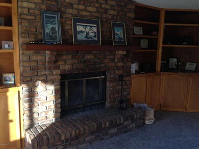 Fireplace in Family Room