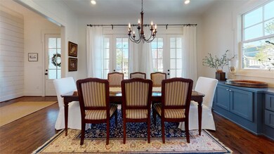 View facing front door and foyer - built in sidebo