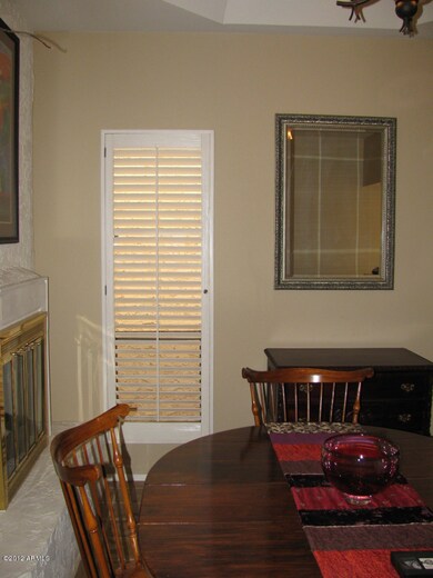 Dining Room with Fireplace