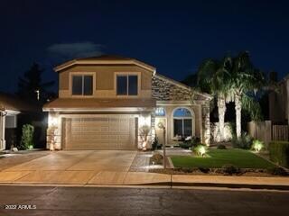 fron of home at night
