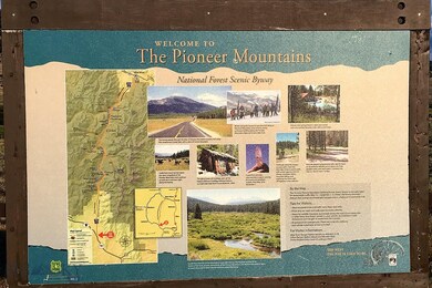 Easy Access from Pioneer Mountains Scenic Byway
