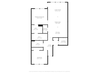 2D Floor Plan for 1306 Newbern Dr