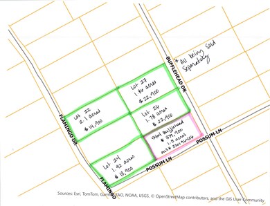 Map with sales prices