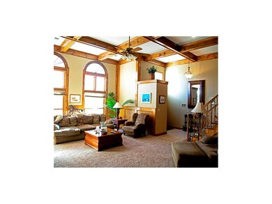 High Ceiling Great Room and Entry Area