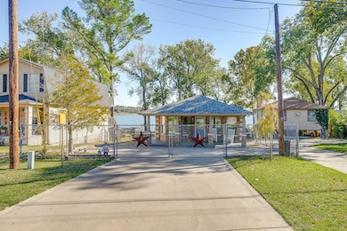 View of the front and with the gate