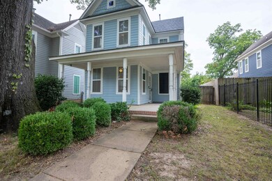 View of front of property with covered porch