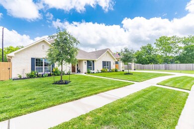 Attractive exerior with Forterra Hillstone brick and white mortar. Home has TRANE AC with transferrable warranty and dehumidifier too.