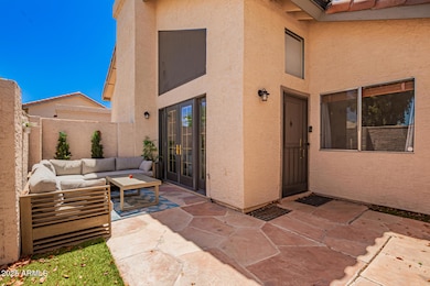 Private courtyard