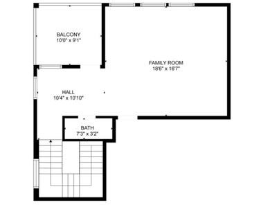 View of home floor plan