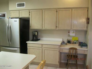 kitchen desk area