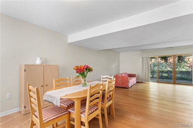 Dining area.