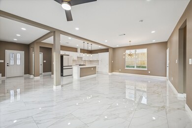 View of Living Room/Breakfast/Kitchen