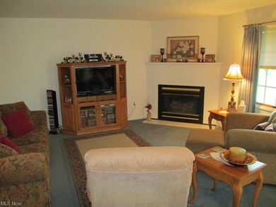 Living Room with gas fireplace