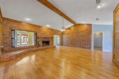 Living room view from kitchen