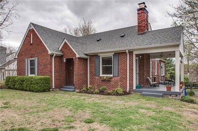 3508 Robin Road with a fantastic presence, handsome brick and great porch!