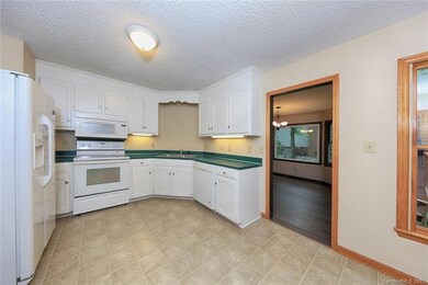 Kitchen leading to dining room