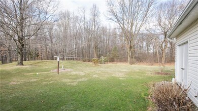 The view of your backyard from the screened in por