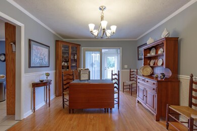 You will enter the formal dining room from the living room. The dining room has chair railing, extra trim and access to the Florida room! 2221 Red Mile Rd, Murfreesboro, TN 37130