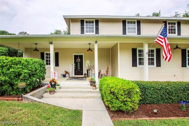 Walkway to front door and porch