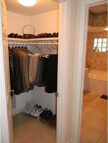 His Walk-In Closet
