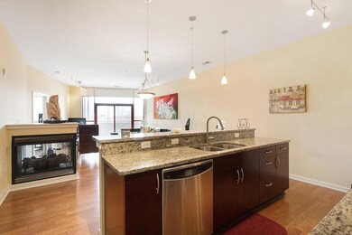 Spacious Island with Granite