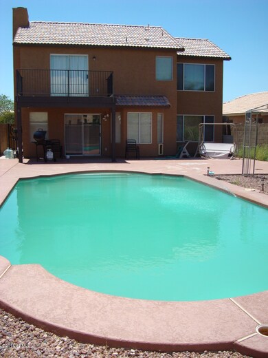 Backyard View of Home