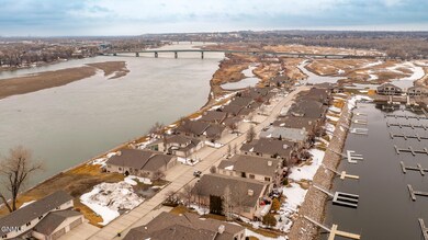aerial river view