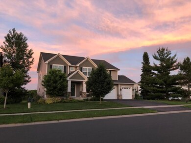Gorgeous setting in Maple Grove overlooking nature
