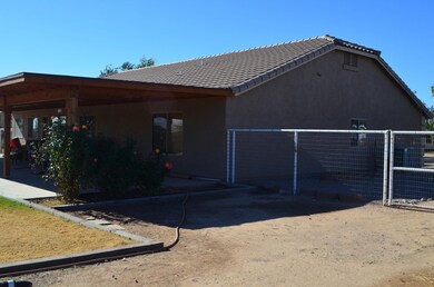 Rear patio